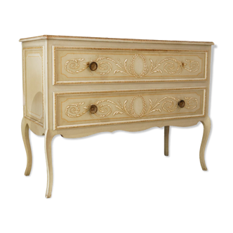 Chest of drawers 2 drawers venetian style