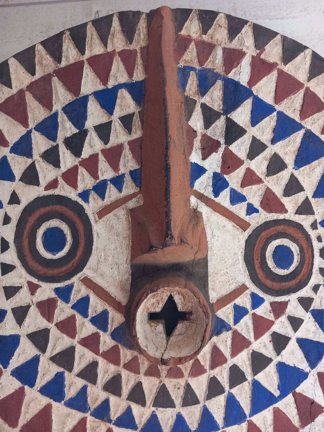 Sun mask from Burkina Faso