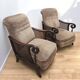 Fauteuil vintage style anglais
