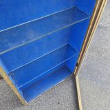 Vitrine en bois doré