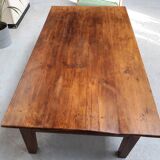 Vintage wood farm table