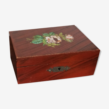 Wooden box and its key