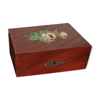 Wooden box and its key