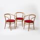 Dining set by Drevotvar and set of 3 chairs by Jasienica, Poland