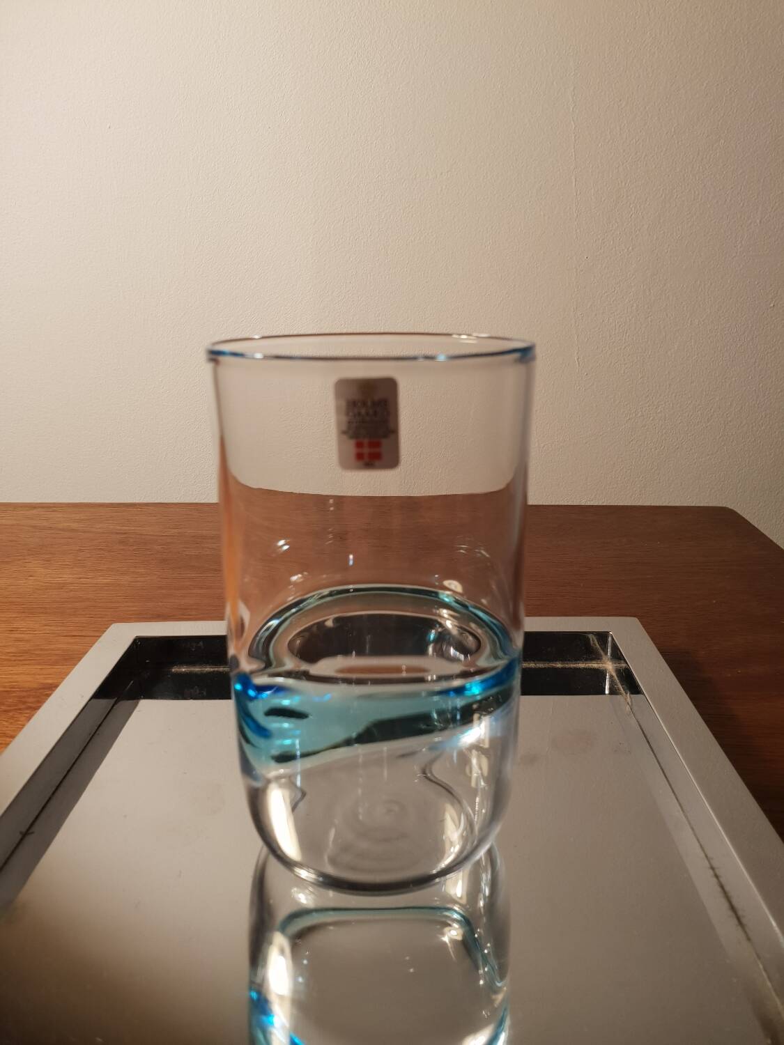 Series of 6 Scandinavian glasses 1970
