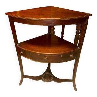 Solid wood corner seat