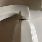 Pair of porcelain wall lights 1950 bathroom