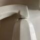 Pair of porcelain wall lights 1950 bathroom