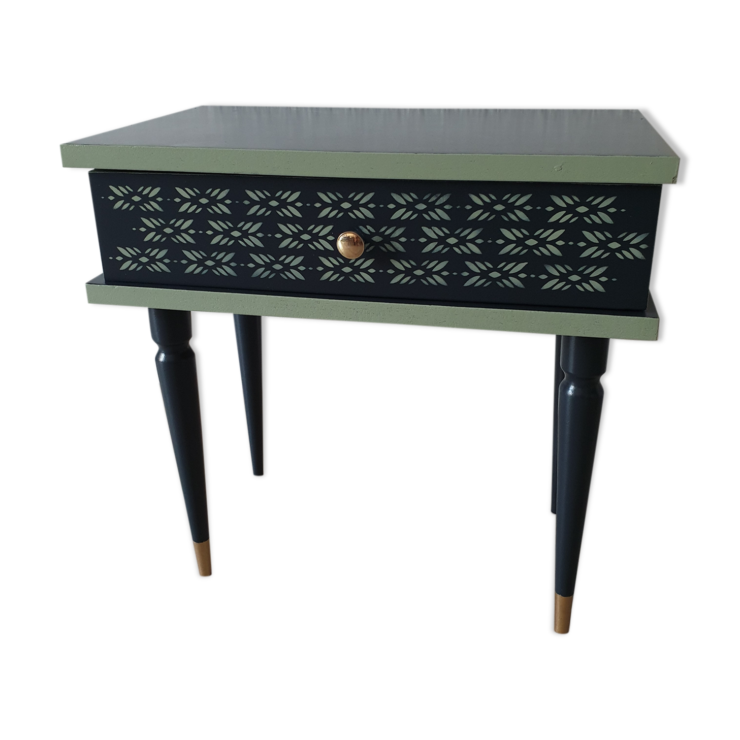 Restyled vintage bedside