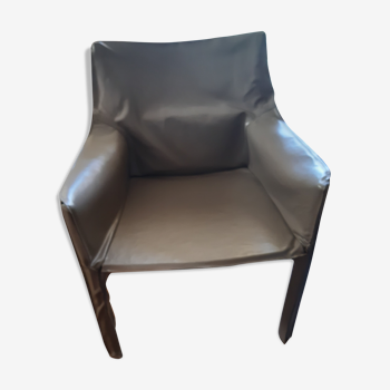 Fauteuil cab 413 par Mario Bellini pour Cassina