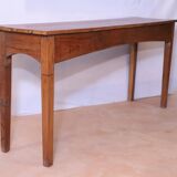 Burmese teak console