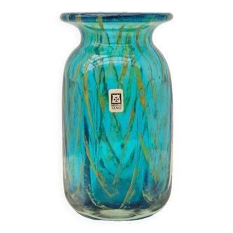 Blown glass vase from mdina