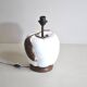 Glazed ceramic table lamp, 1960s