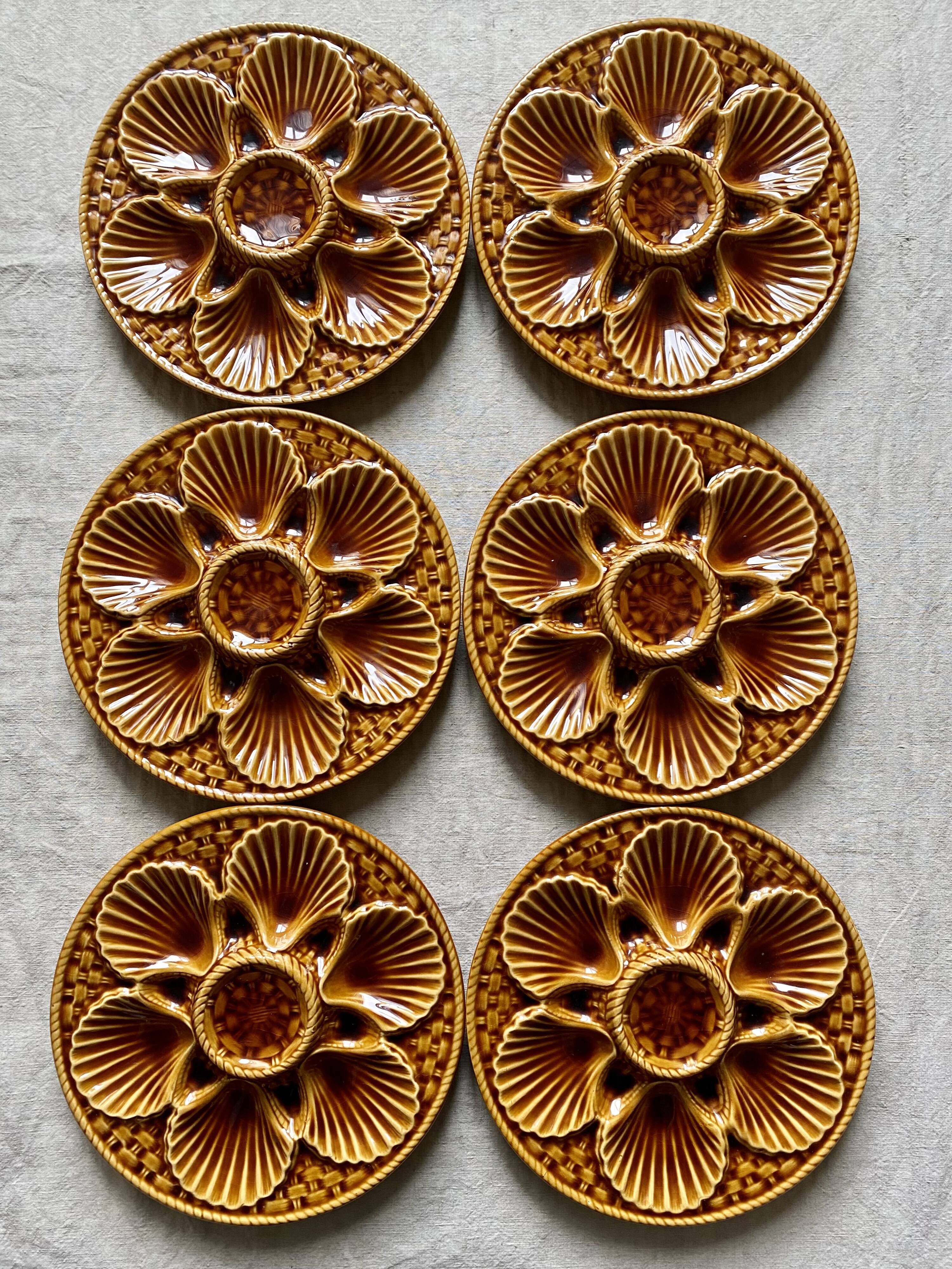 Longchamp oyster plates