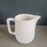 Large white porcelain pitcher 2L