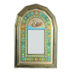 Mirror and painting on glass Noah's Ark around 1970