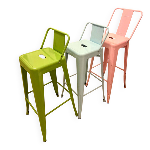 Lot de 3 chaises de bar