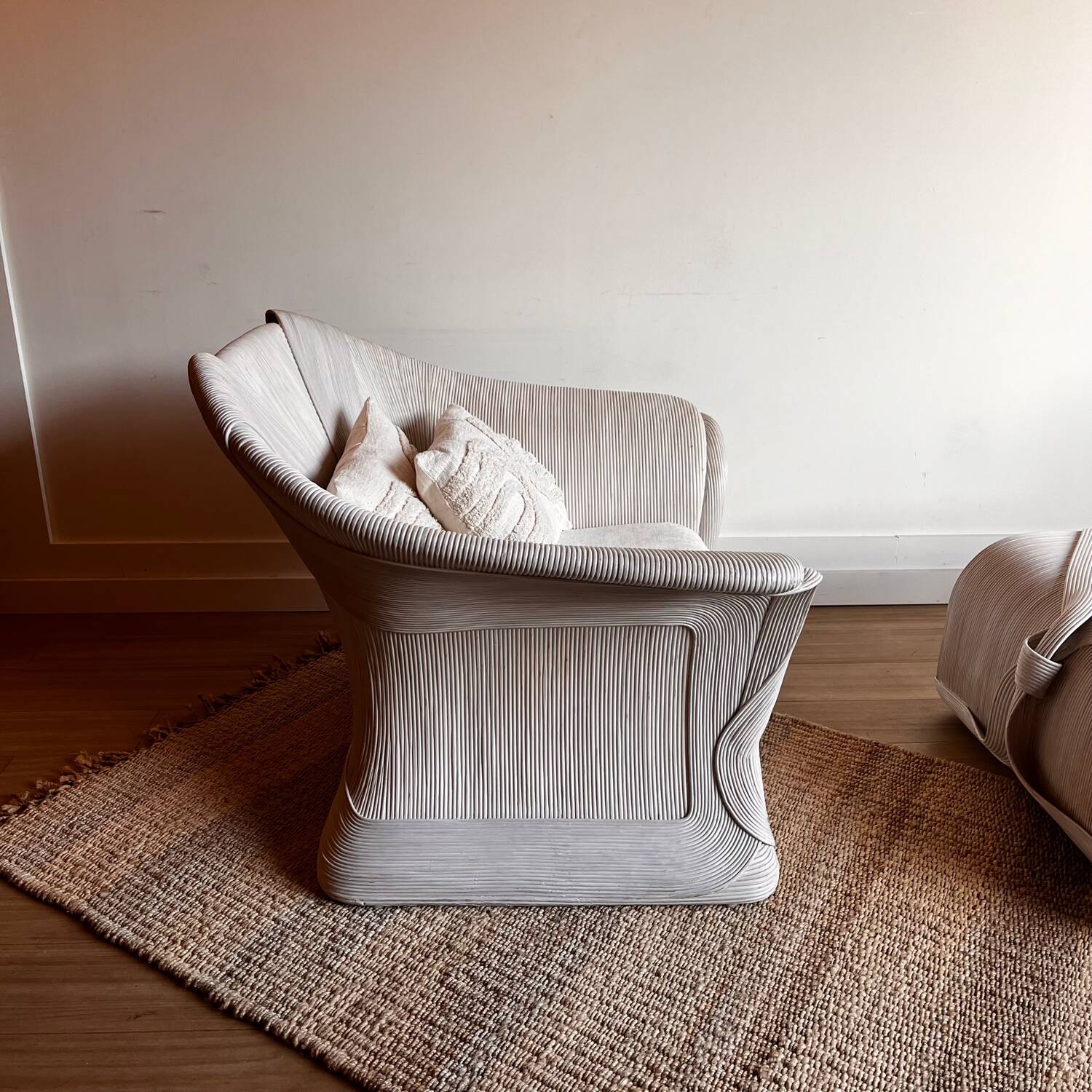 Betty Cobonpue Scultura rattan fauteuil 80’s