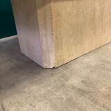 Coffee table in travertine