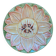 Plat barbotine trompe l’œil nénuphar