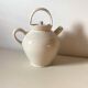Antique Digoin earthenware teapot