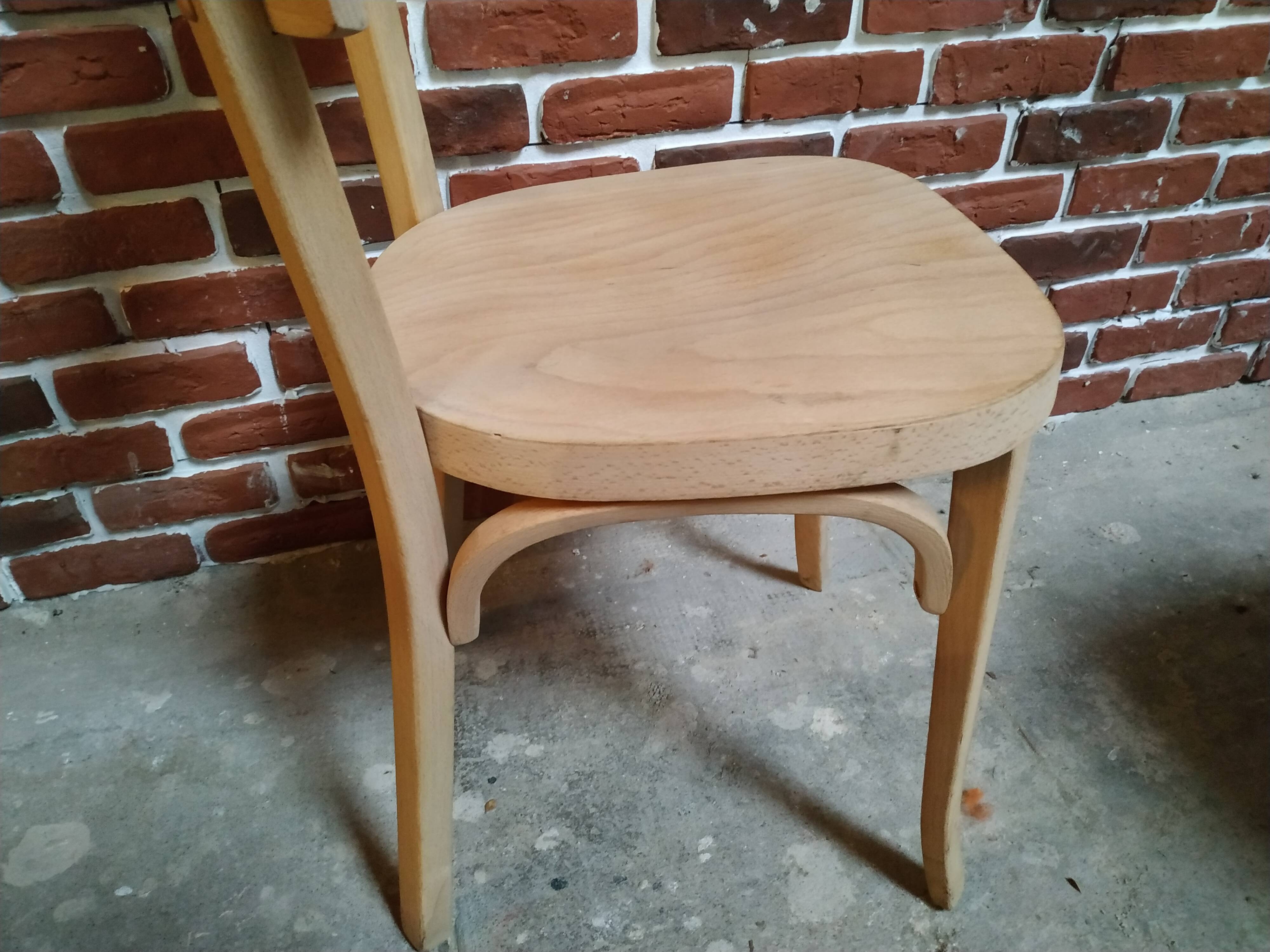 Set of 4 baumann bistro chairs