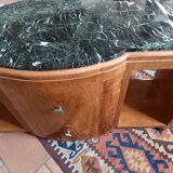 Double-sided art deco buffet or bar