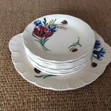 Set of 8 Vallauris plates
