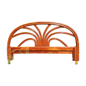 Rattan headboard