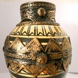 Old Moroccan vase of SAFi signed DBILA SAAD