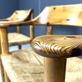 Rainer Daumiller pine wood dining chairs for Hirtshals Savvaerk - set of 4 - 1970s