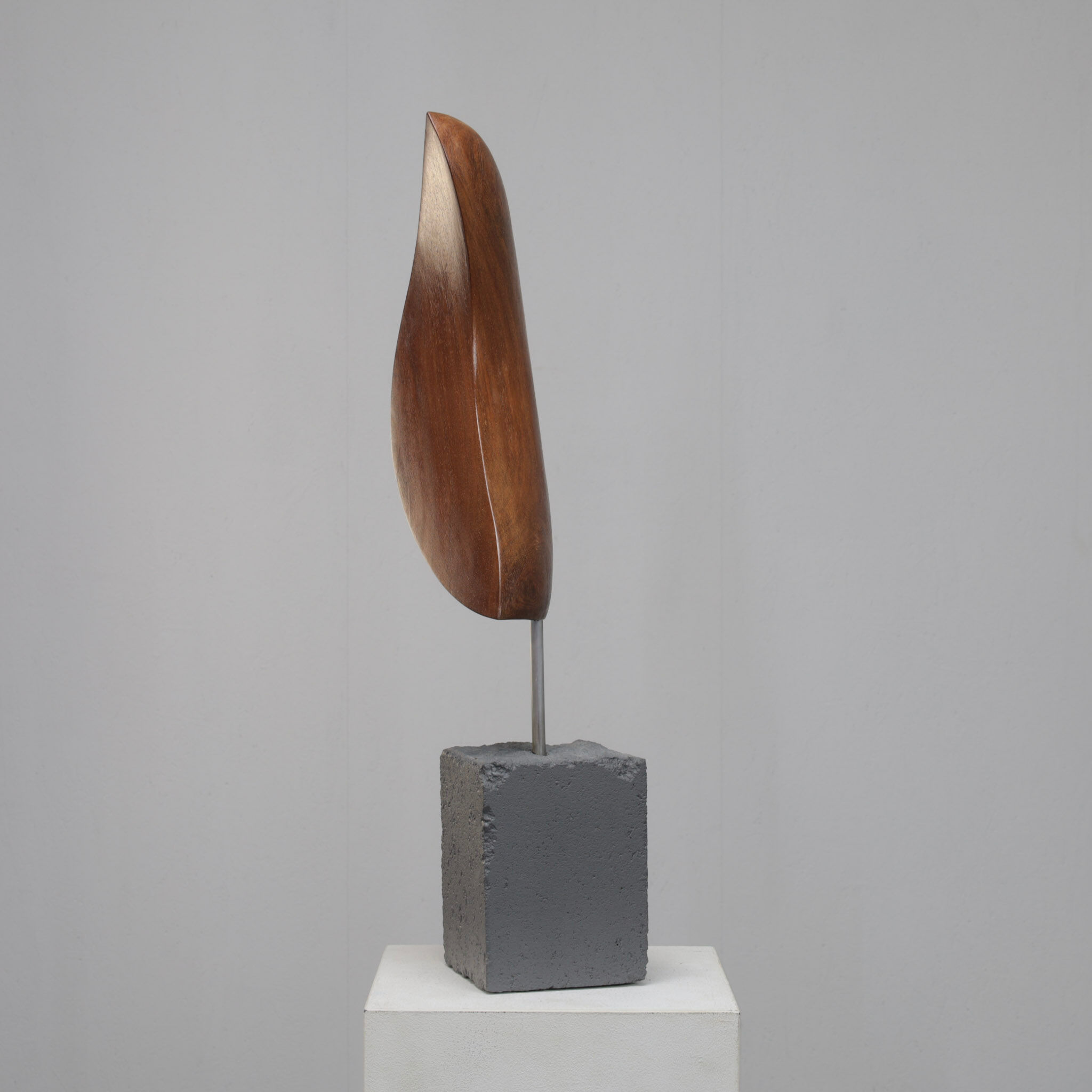 Organic abstract sculpture by Ineke van Zuuren, Netherlands, 1980s