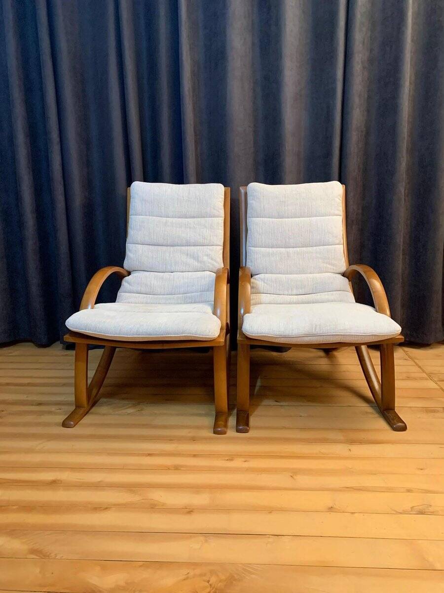 Set of German armchairs from WK Wohnen, 1970s