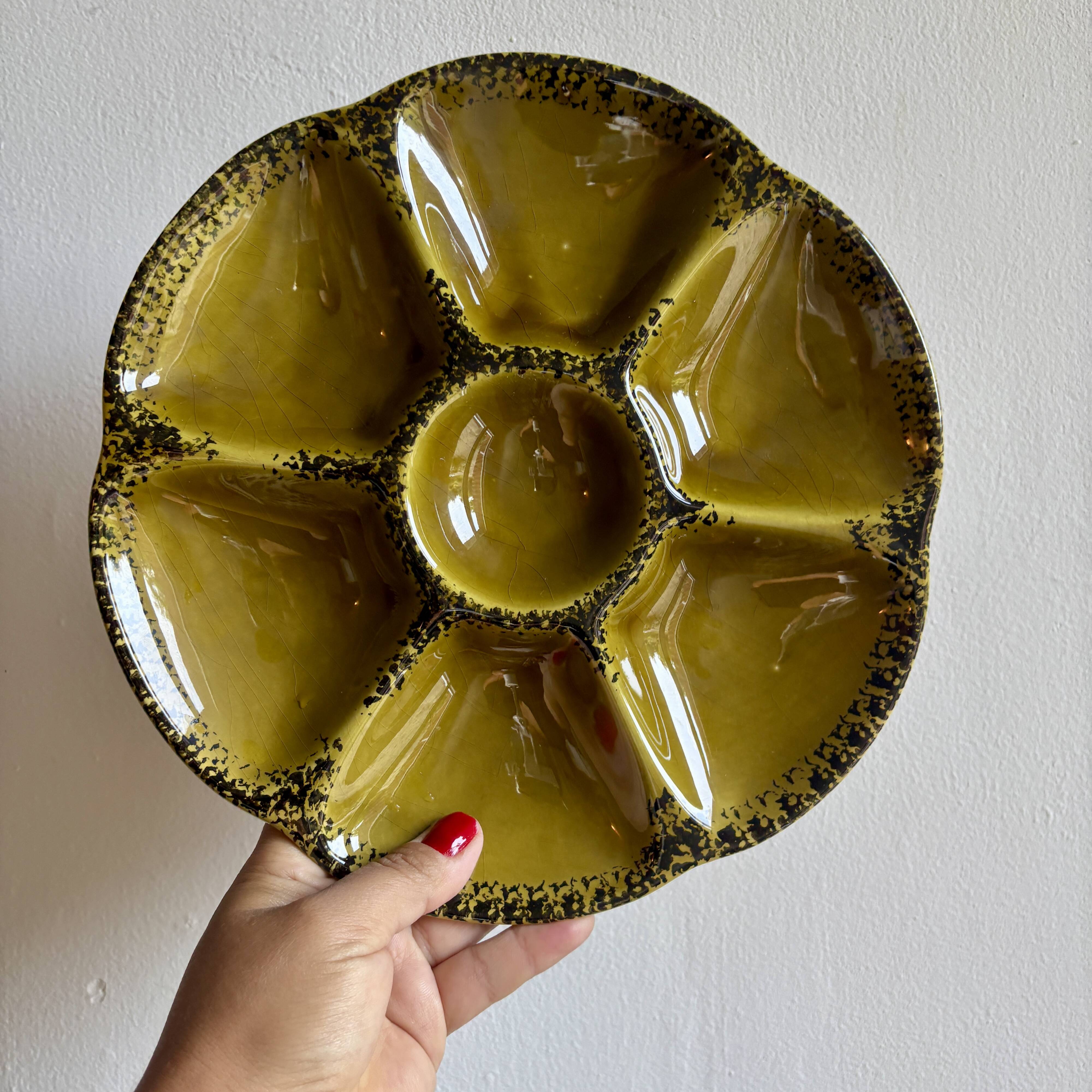 Vintage oyster or shellfish service from Gien