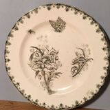 Trio of plates green tones