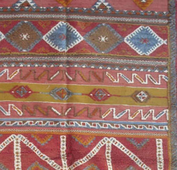 Berber carpet glaoui weaves and drowned 156x270cm