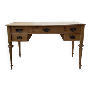bureau noyer blond et