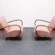 1930 Jindrich Halabala Bentwood Armchair in Pink Boucle
