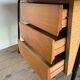 Bureau vintage moderniste pied compas
