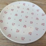 Six assiettes à dessert Gien