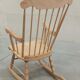 Wooden rocking chair 60's
