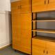 Modular bookcase with vintage wardrobe 60