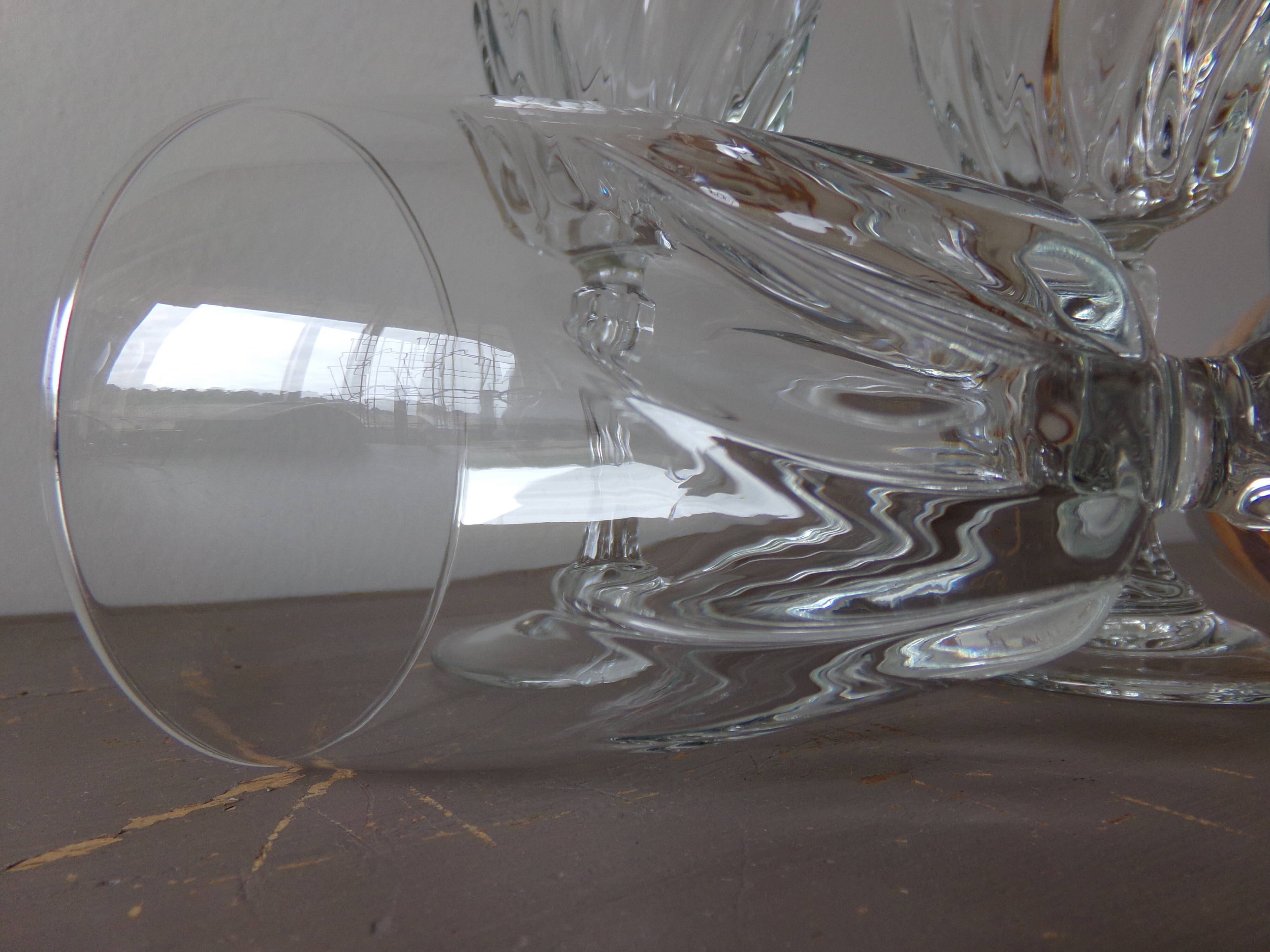 5 old walking glasses