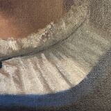 Huile sur toile portrait d’une jeune fille debut XX siècle