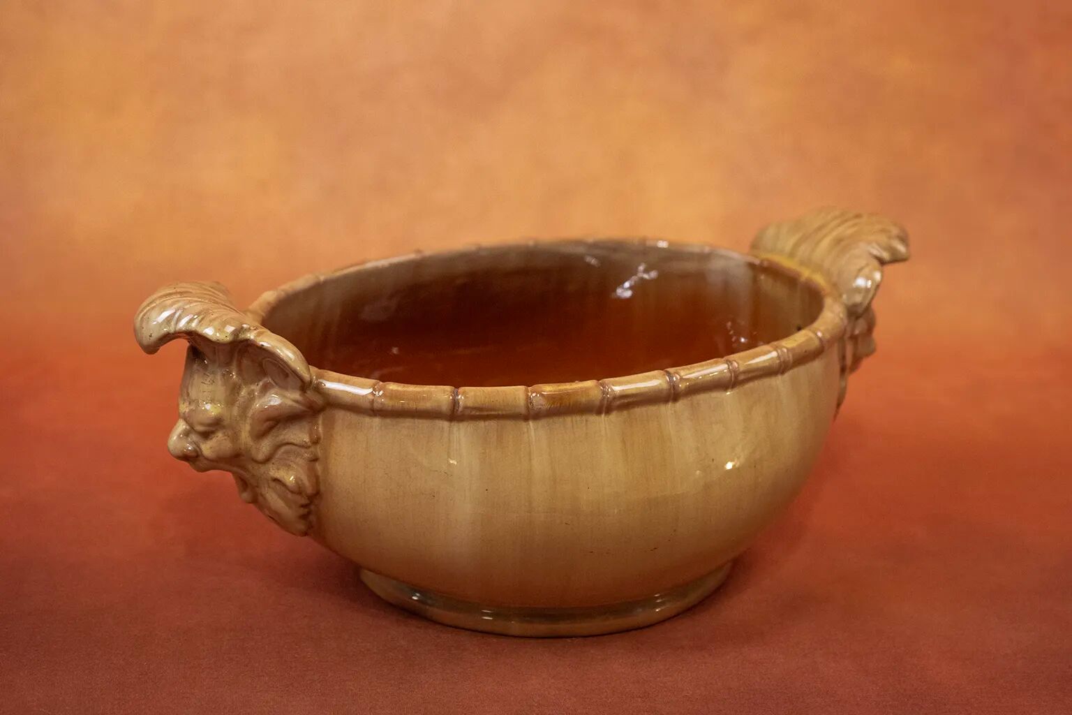 Late 19th - early 20th century glazed earthenware planter - Clément Massier