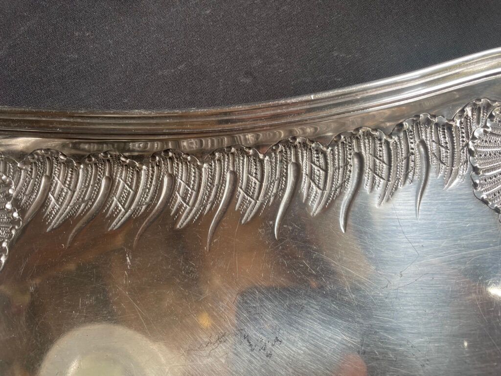 Nineteenth mail tray rocaille style