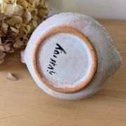 Ceramic candle holder signed Jean Austruy