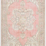 6x10 Pale Red Persian Rug, 189x304Cm