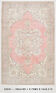 Tapis persan rouge pâle 6x10, 189x304cm