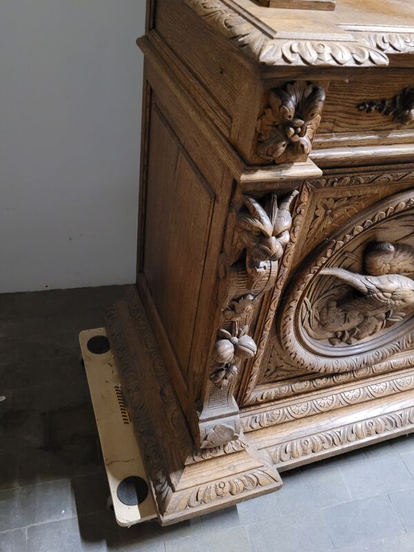 Buffet de chasse style Henri II époque Napoléon iii